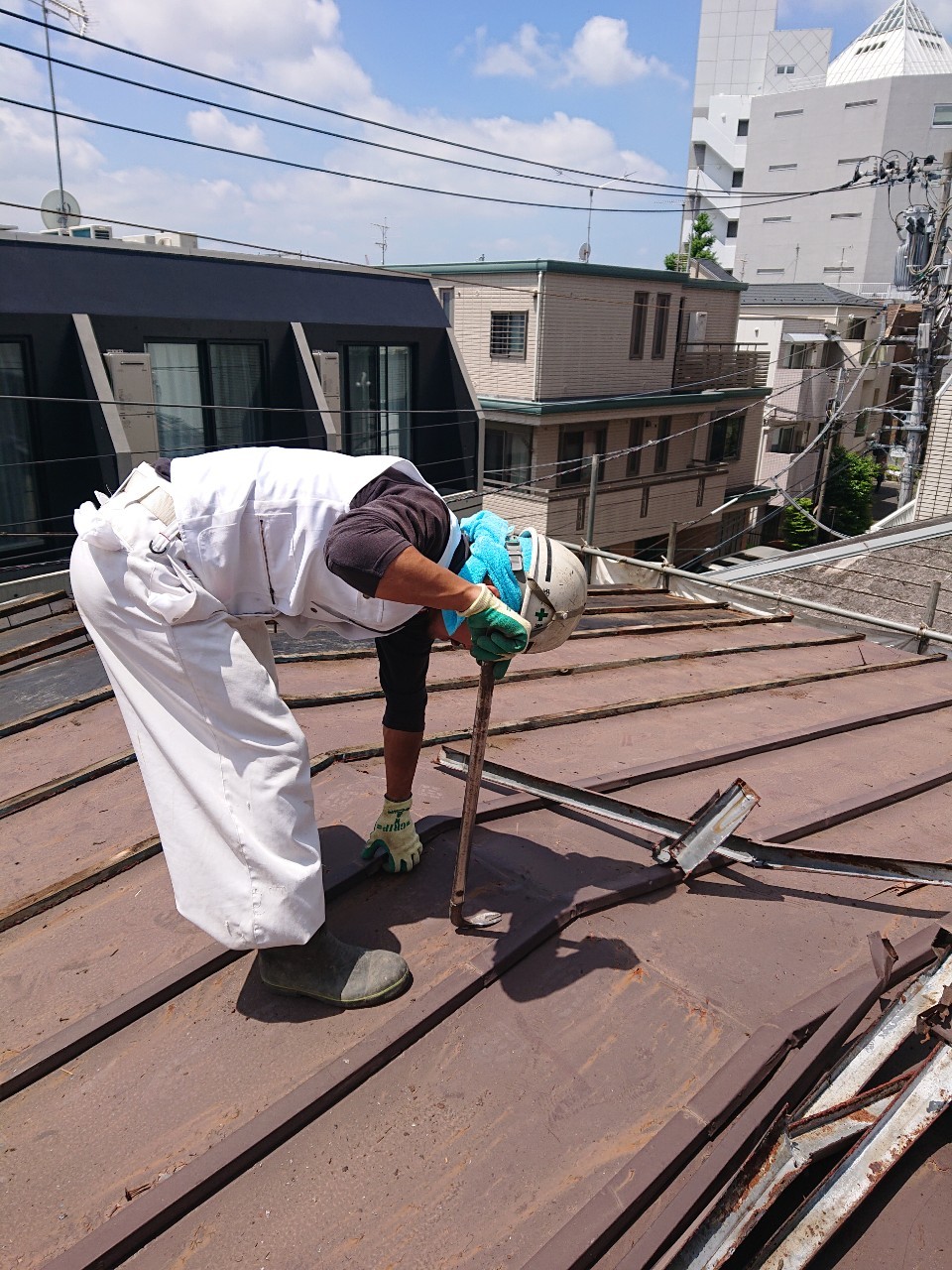 渋谷区の解体工事が終了しました。新型コロナ感染予防対策もしっかり行っています。