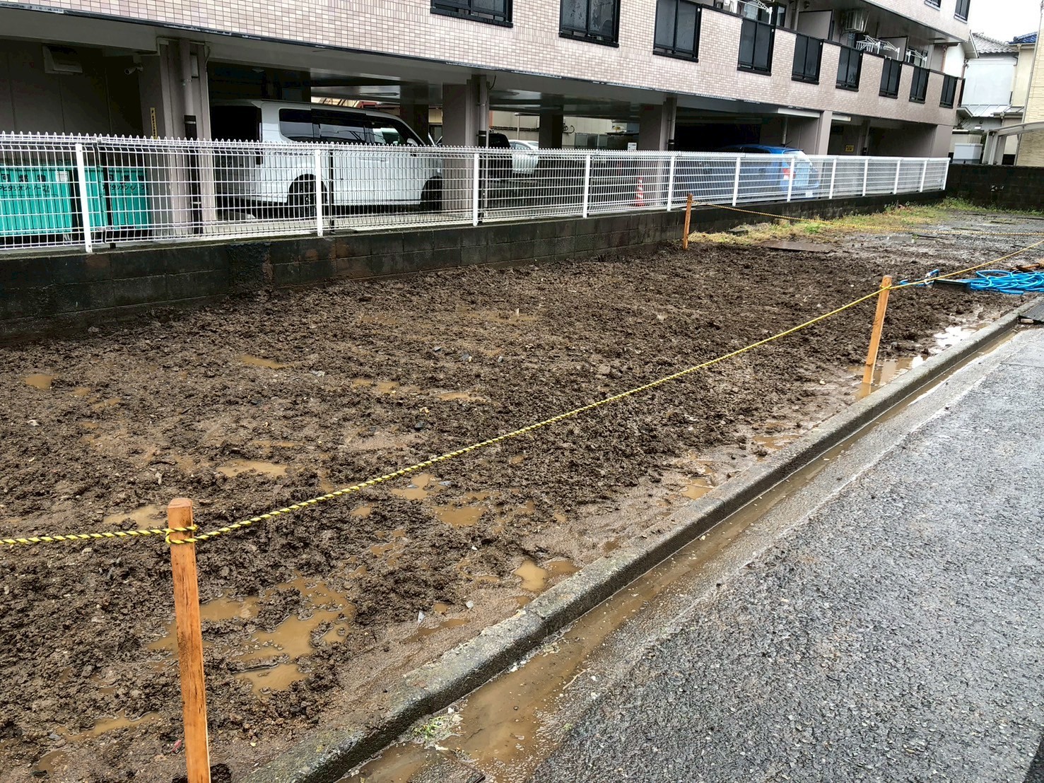解体工事完了後の敷地の様子 八王子市東浅川町｜建物撤去後の状態